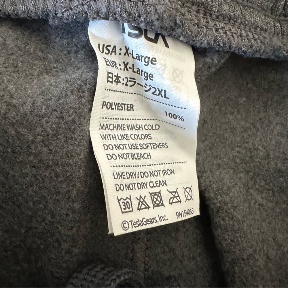 TSLA charcoal gray athletic sweatpants Size XL - Picture 6 of 8